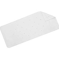 Homecraft Extra Long Bath Mat, Bathtub and Shower Mat, Non-Slip Shower Pad with Drainage Holes, Perforated Shower Mat, standard or Sit Shower Mat, Made with Suction Cups for Grip and Quality Rubber