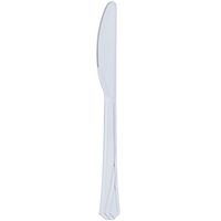 Hanna K. Signature Collection 51 Count Heavyweight Plastic Knife, Clear
