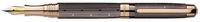 Laban Brass with IP Brown Dots Medium Point Fountain Pen - IPBR-F9191-10PG