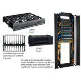 Hoffman DCHS2 Horizontal Cable Manager, 2RU, Single Side