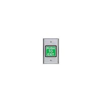 SDC SECURITY DOOR CONTROLS 422ULT 1 LED RED OR GREEN STAINLESS STEEL LT 2 COLOR LED