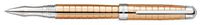 Laban Gold & Rose Gold Crisscross Rollerball Pen - LIPRG-R9191-4