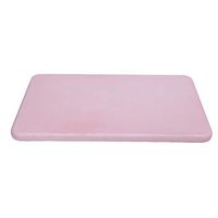 GHHZZQ Bathroom Rugs 2.5 cm Thick Quick Drying Non-Slip Bathtub Mat Super Absorbent Diatomite Kitchen Foot Pad, 4 Colors, 50x30cm (Color : Pink, Size : 50x30cm)