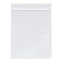 Plymor Zipper Reclosable Plastic Bags, 2 Mil, 5" x 6" (Pack of 100)