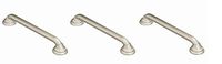 Moen R8718D3GBN 18-Inch Designer Bathroom Grab Bar, Brushed Nickel (Pack of 3)