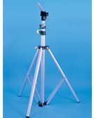 Hairart Collapsible Metal Mannequin Head Tripod 5' 10" Tall #0991 Silver Color