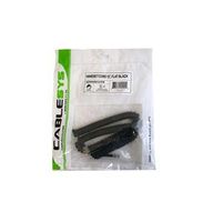 1200FB GCHA444012-FFB HANDSET CORD 12 FLAT BLA