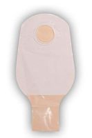 ConvaTec 401933 Natura 12" Two-Piece Drainable Pouch with 1-Sided Comfort Panel, Tail Clip, Opaque, 1-1/2" Flange, Pack of 10