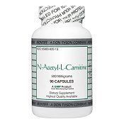 Montiff - N-Acetyl-L-Carnitine 500 mg 90 caps by sallyashop