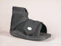 Darco International Slimline Cast Boot Black Sq. Toe - Extra Large