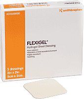 Flexigel 2" X 2" Dressing, 5 Per Box