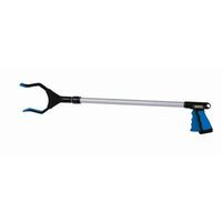 Mabis DMI 640-1800-0000 Adjustable Length Reacher in Blue / Silver