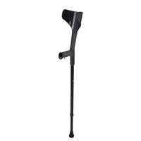 WPQW Crutches Elbow Arm Type Outdoor Non-Slip Handrail Cane Walker Retractable Non-Slip Safety Walking Stick -941Crutches (Color : Black)