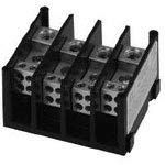 1412400, Conn Power Distribution Blocks 2 POS Screw Cable Mount 115A