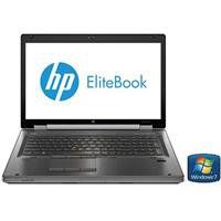 HP EliteBook 8770w B8V73UT 17.3 LED Notebook Core i5 i5-3360M 2.8GHz 8GB DDR3 750GB HDD DVD-Writer AMD FirePro M4000 Bluetooth Finger Print Reader Windows 7 Professional Gunmetal