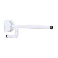 Bath & Shower Grab Bars Folding Handrail Disabled Bathroom Safety Handrail Toilet Anti-Slip Handle Luminous Handrail Old Man Gift (Color : White, Size : 60 cm (23.6 inches))