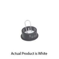 G.R.I. PW625 5/8" Inch Diameter Pre-Wire Plug White