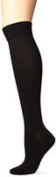 Truform Compression 20-30 mmHg Knee High Stockings Black, Large, 2 Count