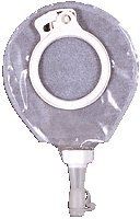 Micro-pouch 2 Pc Uro, Trans, 6", 50 Mm, Red, 10/bx