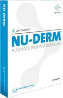 Nu-Derm Alginate Wound Dressing 2" x 2" [Carton of 10]