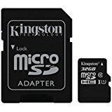 Professional Kingston 32GB OnePlus One MicroSDHC Card with custom formatting and Standard SD Adapter! (Class 10, UHS-I)