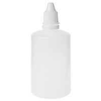 SimpleLif Empty Plastic Squeezable Dropper Bottles Eye Liquid Dropper Container 100ml