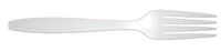 Berkley Square Heavy Polystyrene Fork, Large, White