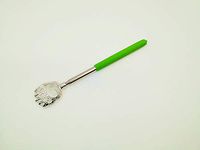 Self-Massager Therapeutic Back Scratcher - Telescoping Back Scratcher - Extendable Telescope Back Scratchers - Bear Claw Metal Telescopic Backscratcher Eliminating Back Itching(Green)