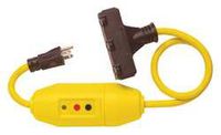 Power First 2XYR8 Cord Set, In-line GFCI, 15 Amps AC