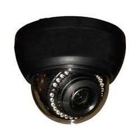 ATV Fixed dome, 700TVL, 2.8-12mm VF, TDN, AI lens, IR-LEDS, 12VDC/24VAC, Black case / LD72BI /