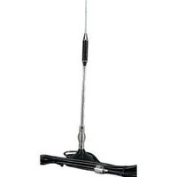 Midland - 18-2442, Center Load Mag Mount Mobile CB Radio Antenna - 17-7 Stainless Steel Whip