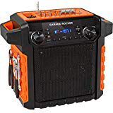 ION Audio Garage Rocker Wireless Worksite Speaker with Tool Storage (Orange)