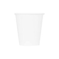 Karat C-K510W 10 oz Paper Hot Cup (90mm Diameter), White (Case of 1000)
