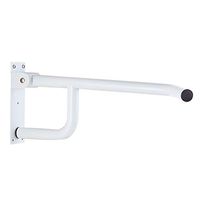 Shower Grab Bars White Paint 304 Stainless Steel Folding Toilet Handrail Old People Disabled Safety Corner Support Booster Handle