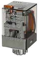 FINDER 60.12.9.024.0060 RELAY, POWER, DPDT, 24VDC, 20A, SOCKET