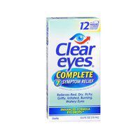 Clear Eyes Clear Eyes Complete 7 Symptom Relief Eye Drops, 0.5 oz (Pack of 2) by Clear Eyes