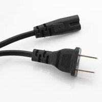 2 Prong AC Power Cord Cable For HP DeskJet 6122 6127 6620 960 990 1000C Printers