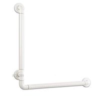 Non-Slip Armrest Bathroom Take A Shower Armrest L Type Railing Wc Toilet Support Frame Disabled Elderly Accessibility Armrest Stainless Steel Armrest,C