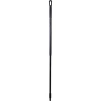 Vikan 29389 Fiberglass Handle with Threaded Tip, 1-7/32" Diameter, 59", Black