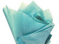 Tissue Paper AQUA ~ FOR CRAFTS & GIFT BAGS