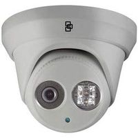 INTERLOGIX | TVT-5304 Network Camera 4MP, IP, IR, Turret, WDR, Day/Night, H.264/MJPEG, 4 Megapixel, 2688 x 1520 Resolution, 2 Fixed 2.8 MM Lens, 12 Volt DC, 7.5 Watt, PoE