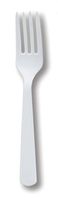 Club Pack of 576 Classic White Heavy-Duty Plastic Party Forks