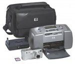 HP Photosmart M307 Digital Camera and Photosmart 145 Photo Printer Bundle (M307Bundle)