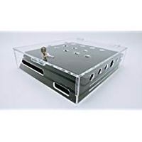 New PlayStation 4 Pro Acrylic Video Game Console Security Case