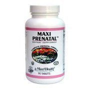 Maxi Health Kosher Vitamin Maxi Prenatal Formula 90 tab ( Multi-Pack)