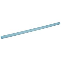 Cylindrical Foam Padding - 1/4" Bore - 3/4" Diameter - Light Blue
