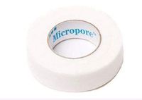 Micropore Surgical Tape, White,1.25 cm x 9.1m, 12 Count