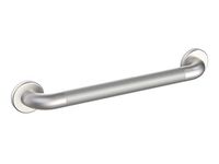 WingIts WGB6SSKN24 STANDARD Grab Bar, Diamond Knurled Grip, Concealed Mount, Satin Knurled Stainless Steel, 24-Inch Length by 1.50-Inch Diameter (27-Inch Overall Length)