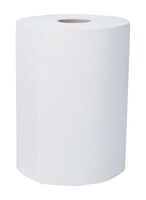 Scott Control Slimroll Hard Roll Paper Towels (12388) with Fast-Drying Absorbency Pockets, White, 6 Rolls / Case, 580' / Roll