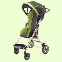 Sammons Alvema Silver Pixi Positioning Chair,Small Extended,Each